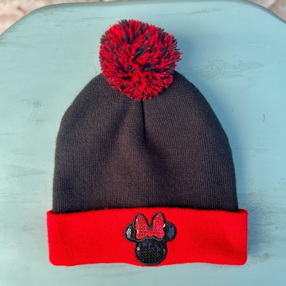 Minnie Mouse Youth Beanie Hat